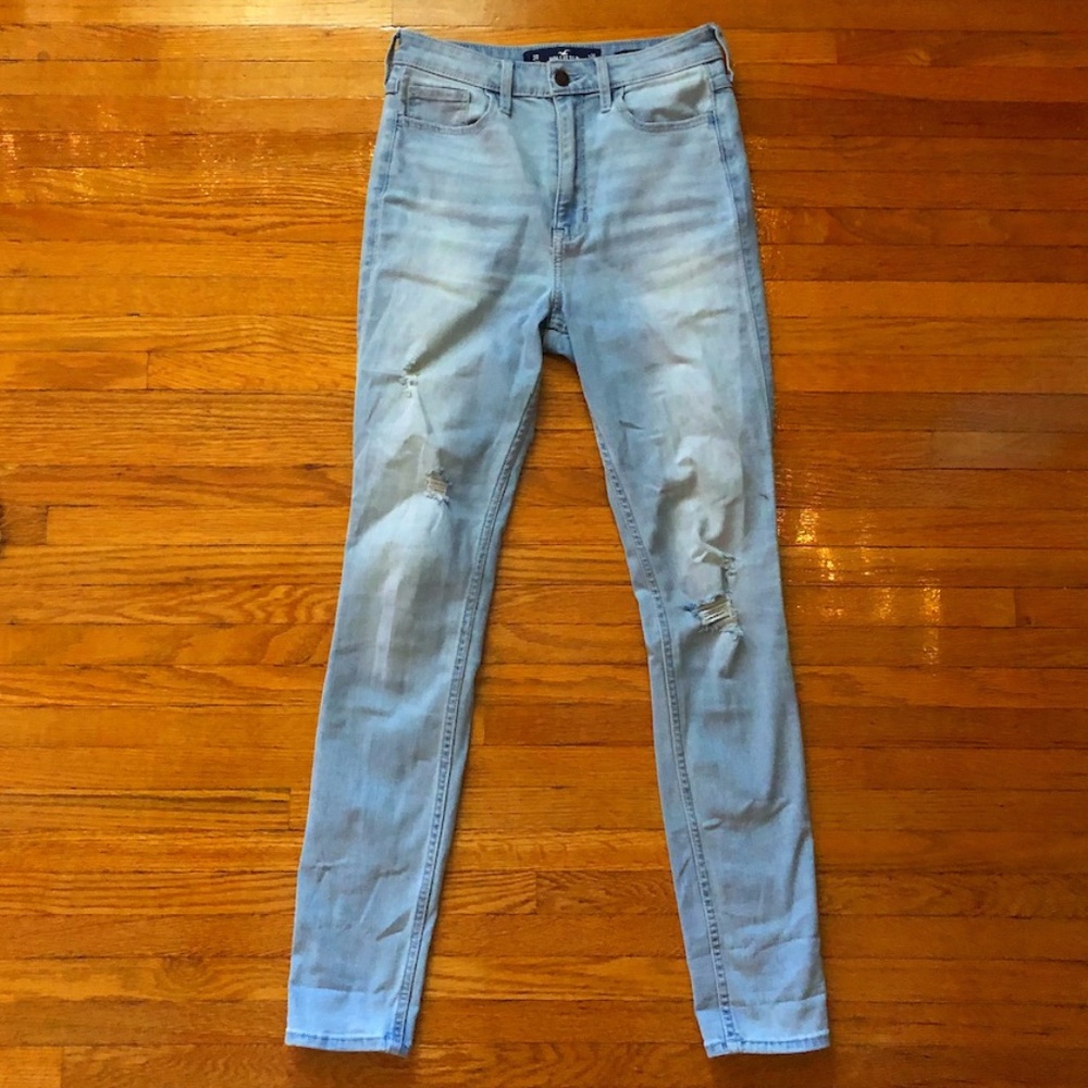 Hollister ultra high-rise classic stretch jeans